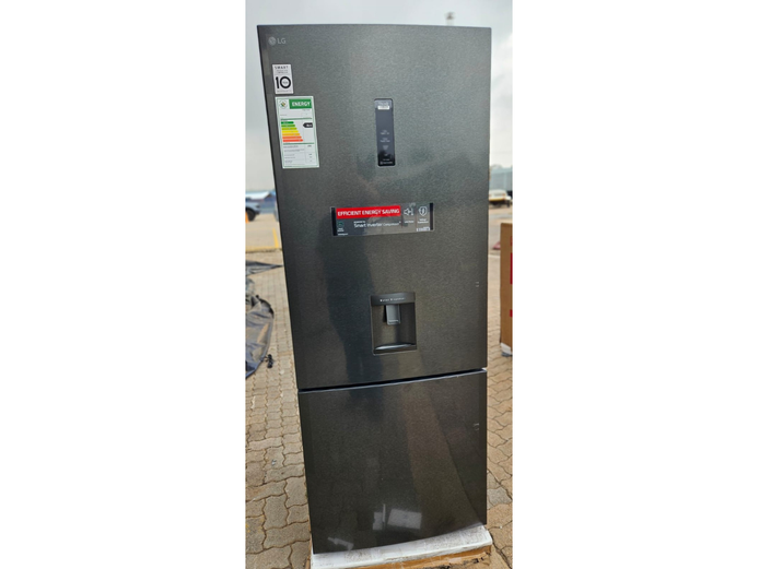 LG 446L MATTE BLACK COMBINATION FRIDGE