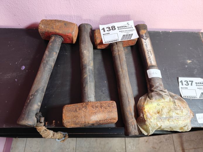 4 X 4 POUND HAMMERS