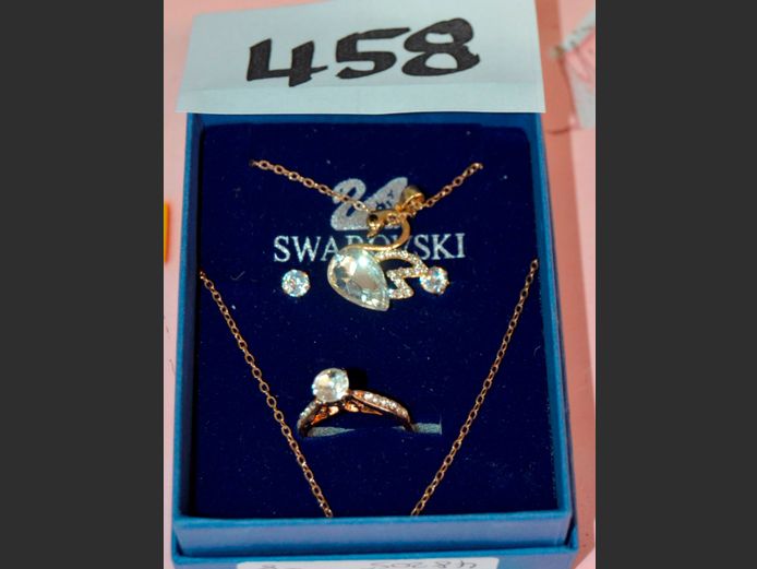 SWAROVSKI 4-PIECE JEWELLERY GIFT SET