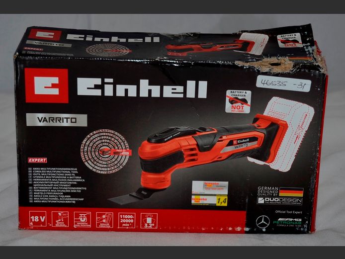 EINHELL VARRITO CORDLESS MULTIFUNCTION TOOL [In box, Battery & Charger Not Included]
