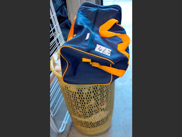 LOT: SCHOOL UNIFORMS, BAGS, etc