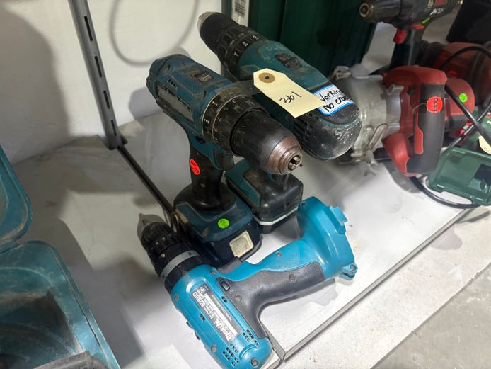 Set of 3 Makita Drills 