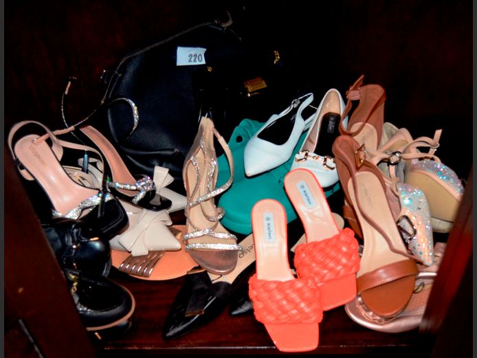 ASSORTED LADIES SHOES, etc