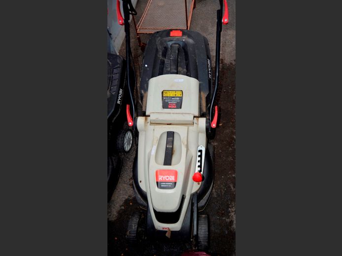 RYOBI ELECTRIC LAWNMOWER [Untested, no power cable]