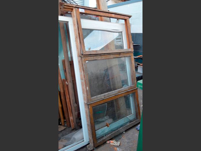 MERANTI WINDOW FRAME, 174 x 99cm