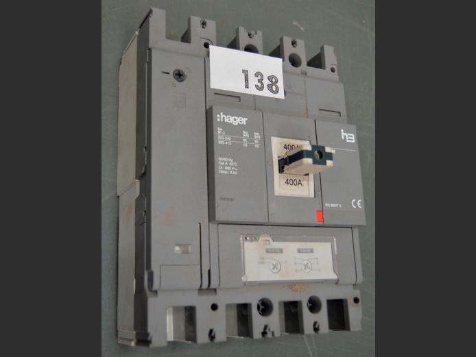 HAGER 400A BREAKER ### PLUS VAT ###