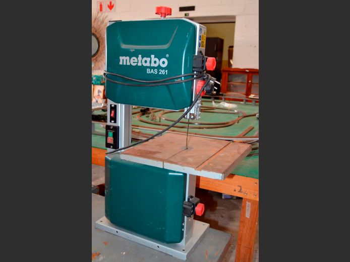 METABO BAS261 BAND SAW [Not working, switch faulty], 52 x 42 x 80cm
