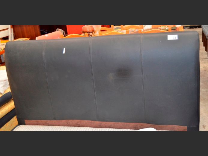 LEATHER TOUCH QUEEN SIZE HEADBOARD