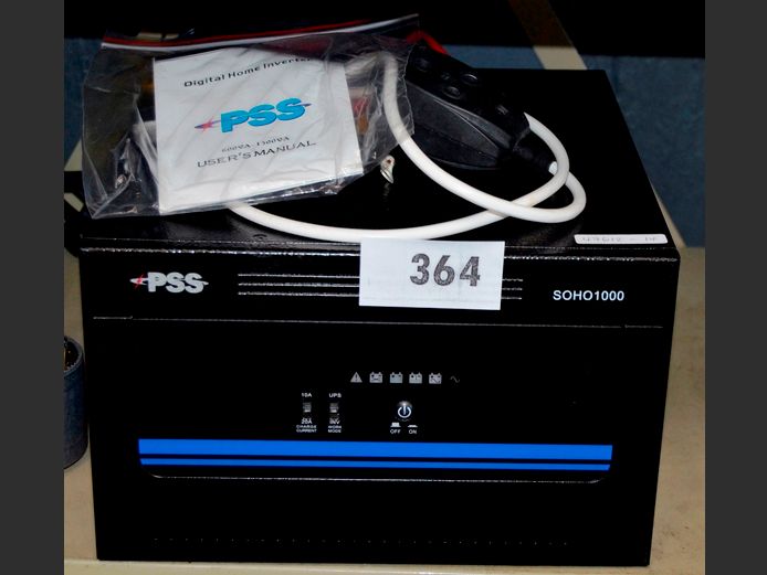 PSS 800W DIGITAL HOME U.P.S./INVERTER [Untested, no batteries], 31 x 29 x 18cm
