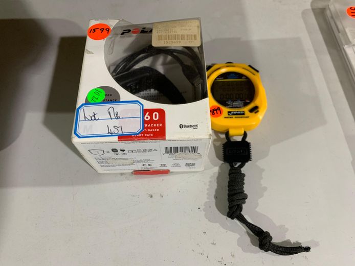 Stopwatch + Fitness tracker 