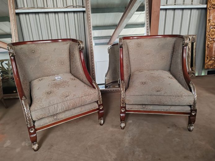 2 x Beautiful Armchairs (STC)