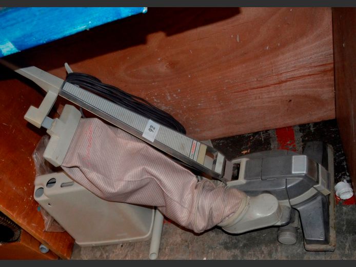 KIRBY VACUUM CLEANER WITH ATTACHMENTS [Switches on, untested further]