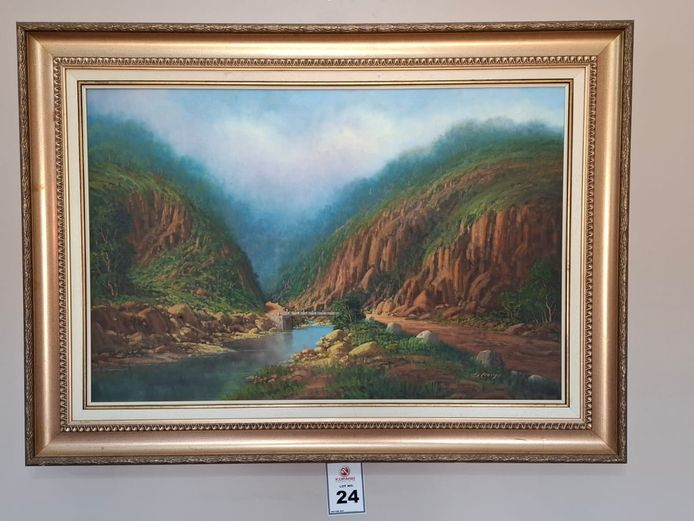 Framed Painting - Cronje