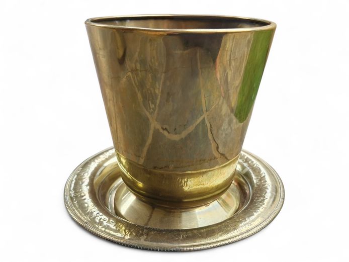 Bramcasa-Italy Brass Planter