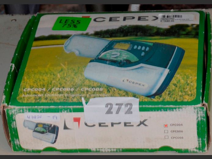 CEPEX 4-STATION IRRIGATION CONTROLLER [Untested]