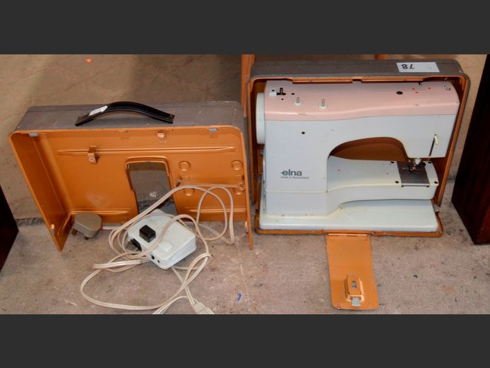 ELNA SEWING MACHINE [Switches on, Untested further, Needs a service]
