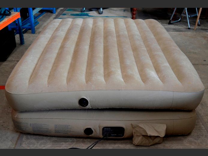 INTEX SELF-INFLATING MATTRESS [Full condition unknown]