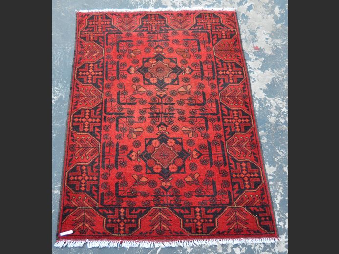 TURKOMAN PERSIAN RUG, 122 x 82cm [D]