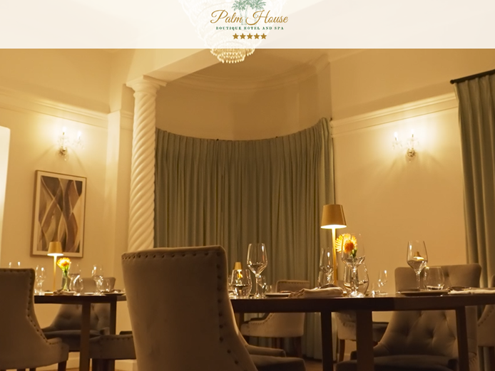 6-course dining experience at De Tafel Restaurant