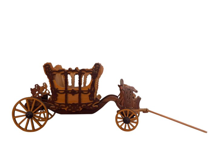 Ornate Wooden Wagon 
