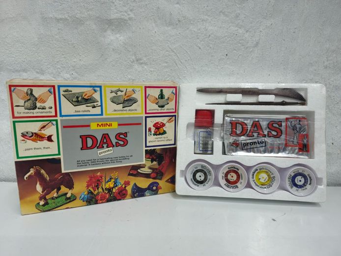 Mini DAS Pronto Air-Drying Clay Modelling Craft Set (New & Sealed)