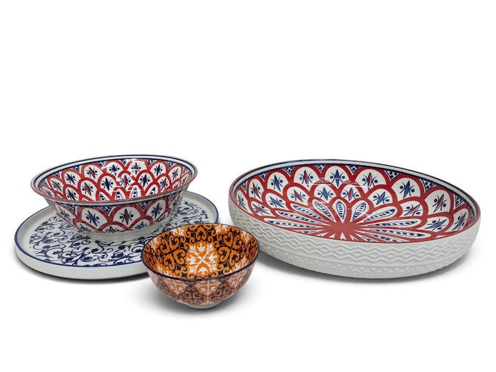Villa Alegre Artisanal Ceramic Serveware Set