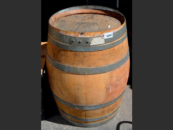 OAK WINE BARREL, 70cm Diameter x 88cm High
