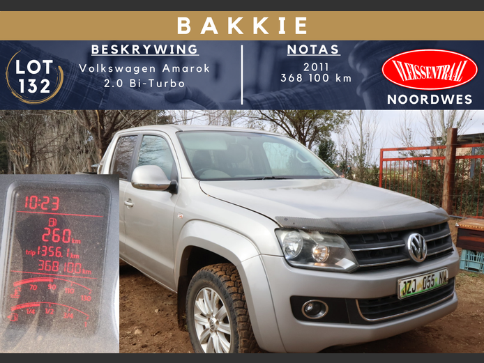VOLKSWAGEN AMAROK BAKKIE 20. BI-TURBO