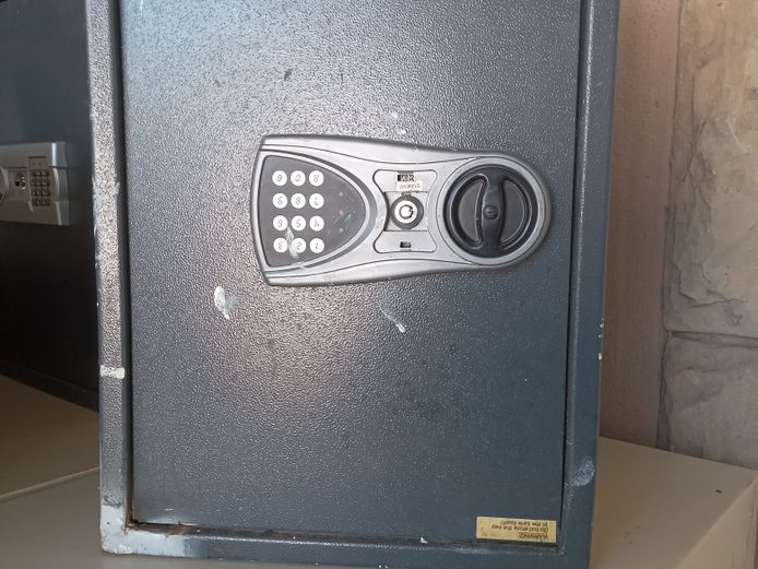 Black Metal Safe