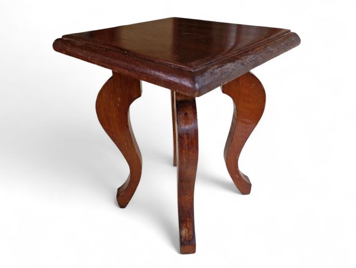 Small Vintage Wood Plant Stand