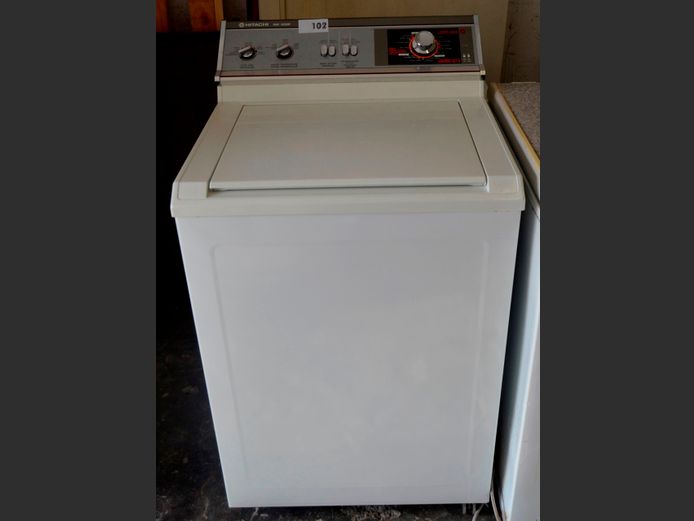 HITACHI PAF-1220P TOP LOADING WASHING MACHINE [Switches on, untested further]