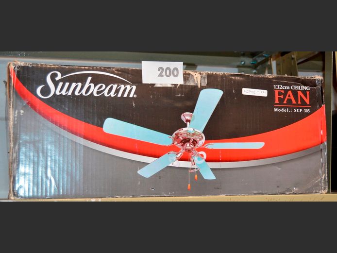 SUNBEAM 132cm CEILING FAN [Untested]