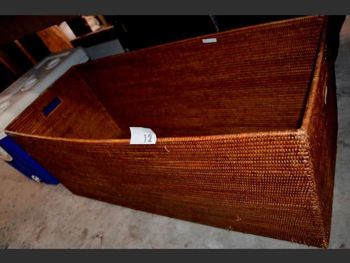 WOVEN TOY BASKET, 99 x 40 x 40cm