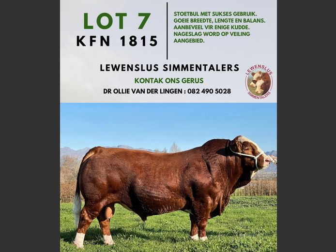 KFN1815 | DR JSH VAN DER LINGEN