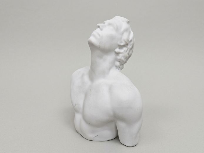 Modernist Classical Style Plaster Bust Sculpture