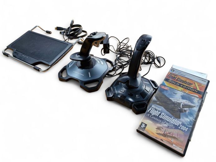 Collection of PC Electronics & Flight Simulation PC Games
