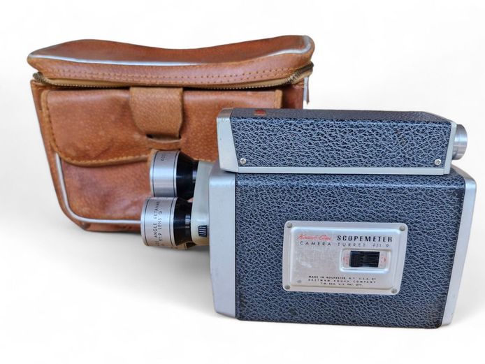 Vintage Kodak Cine Scopemeter Movie Camera