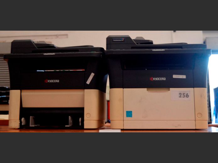 LOT OF 2: KYOCERA PRINTERS [Switch on, untested further]