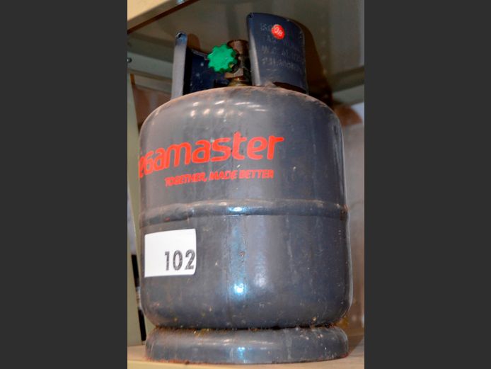 MEGAMASTER 3kg GAS CYLINDER