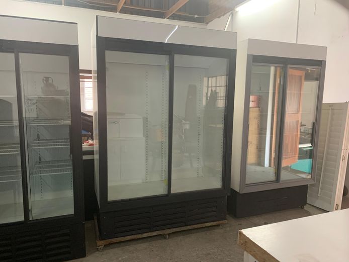2-Door Commercial Display Fridge 
