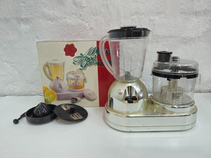 Mighty Food Processor & Blender Battery Operated Boxed