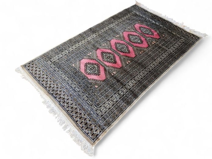 Authentic Persian Rug with Green Shade