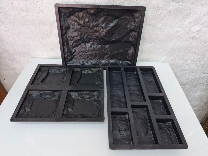 3-Piece ABS Concrete Molds Set 