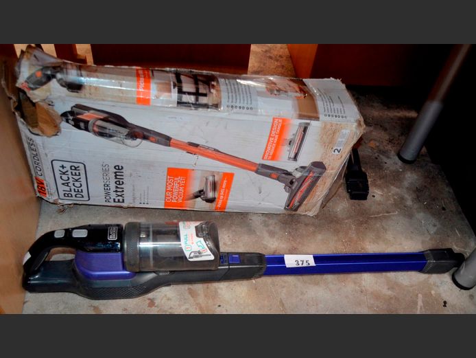 BLACK & DECKER EXTREME 4-IN-1 CORDLESS VACUUM CLEANER [No battery, incomplete]