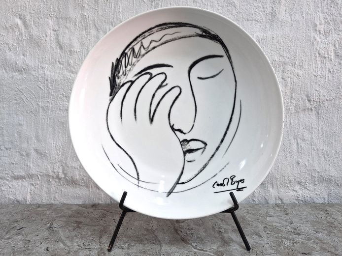 Carrol Boyes Sketchbook Porcelain Serving Platter