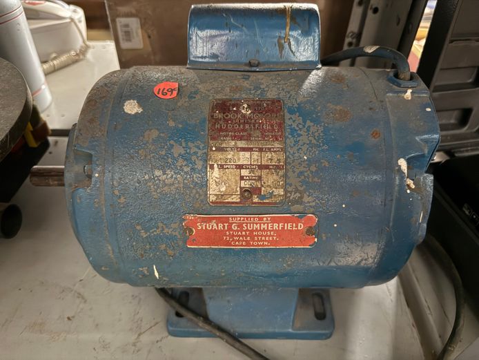 Brook Motors 220V 1HP Electric Motor - Single phase