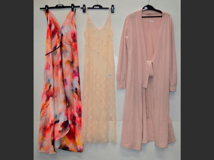 MILLA KNITTED DRESS, BEACH CULT SUN DRESS & COTTON ON BEACH DRESS [Sizes 8 & XS]