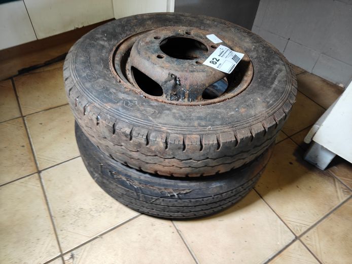2 X RIMS & TYRES
