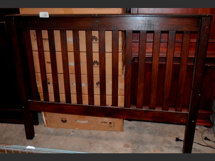 DARKWOOD DOUBLE HEADBOARD