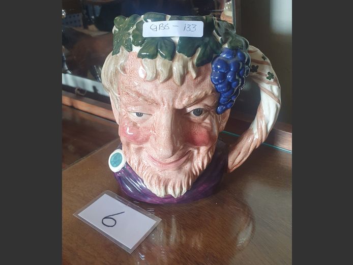ROYAL DOULTON "BACCHUS" CARACTER JUG